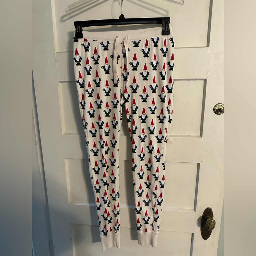 Hanna Andersson Organic Cotton Pajama Pants - Pink and Gray